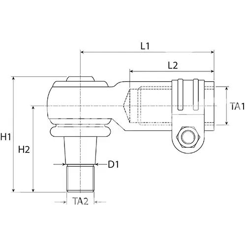 Super Prix Rotule Gauche adaptable John Deere