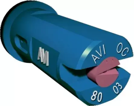Top Vente Buse Albuz AVI OC 80° 03 bleu blister de 2