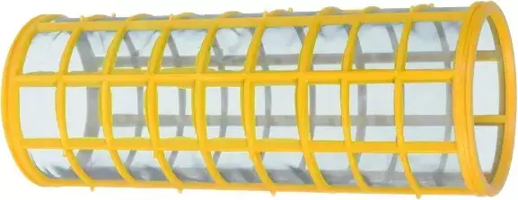 Filtre pulvérisateur jaune inox 286x108 mm 80 mesh Dernière Chance