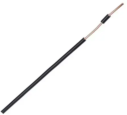 Fil rigige 1,5mm noir h07vu rouleau de 25m Nouvelle Collection