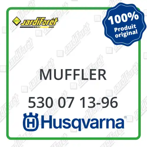 Haute Qualité Muffler Husqvarna - 530 07 13-96