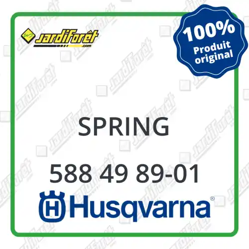 Spring Husqvarna - 588 49 89-01 Jusqu'à Épuisement Des Stocks