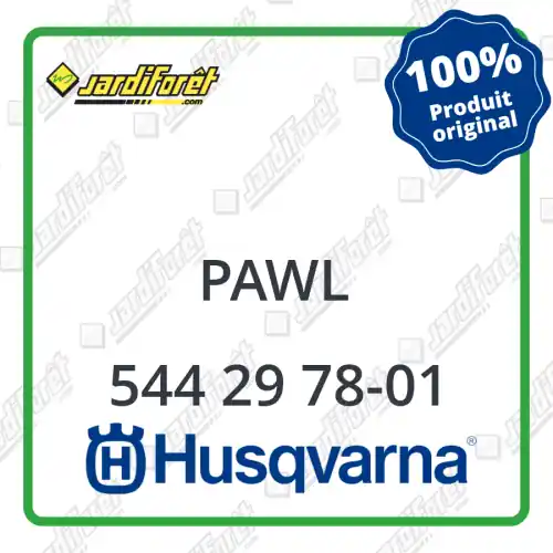 Pawl Husqvarna - 544 29 78-01 Haute Qualité