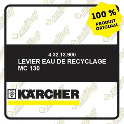 Levier eau de recyclage MC 130 Karcher 43213900 Meilleur Choix