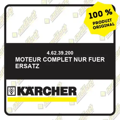 Moteur complet nur fuer Ersatz Karcher 46239200 Haute Qualité