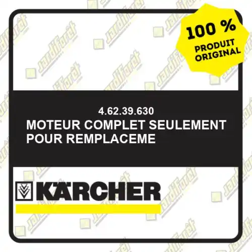 Moteur complet seulement pour remplaceme Karcher 46239630 Seulement Aujourd'hui