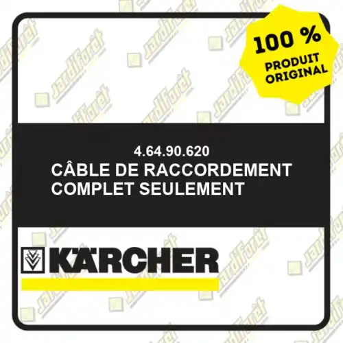 Seulement Aujourd'hui Câble de raccordement complet seulement Karcher 46490620