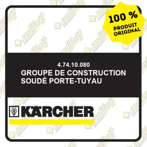Marque Groupe de construction soudé porte-tuyau Karcher 47410080