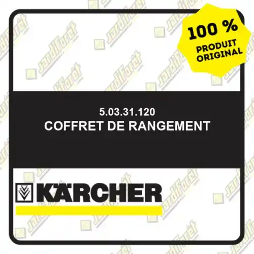 Meilleure Vente Coffret de rangement Karcher 50331120