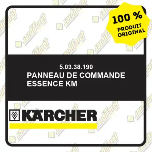 Prix Bas Panneau de commande essence KM Karcher 50338190